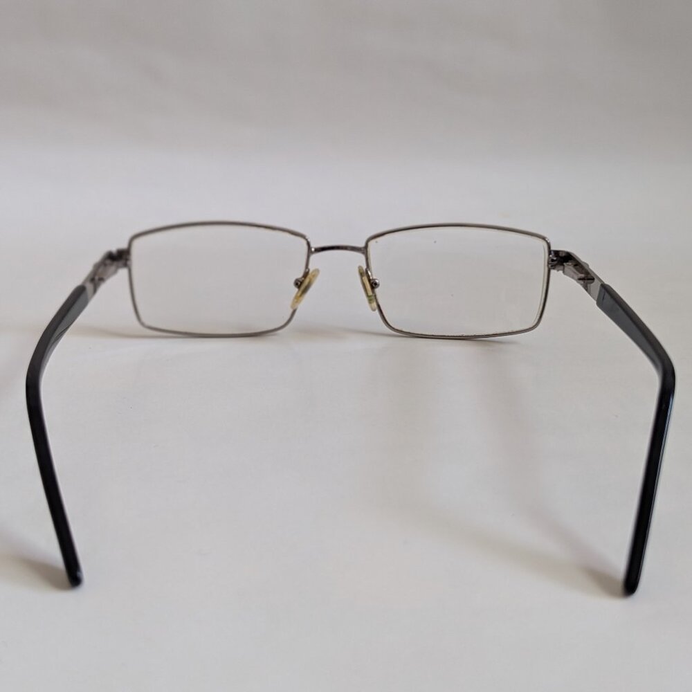 Rectangle Metal Combo Optical Frame Only (Silver) - image 4